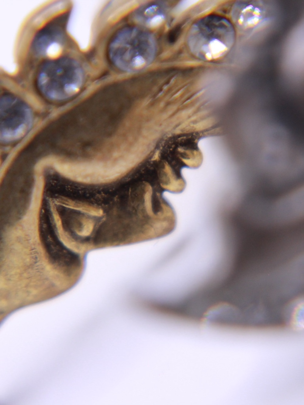 vintage MMA (Metropolitan Museum of Art) 925 celestial earrings Sun and moon - Picture 6 of 7